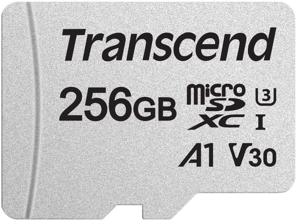 Transcend 300S microSDHC Card with Adapter - 256GB