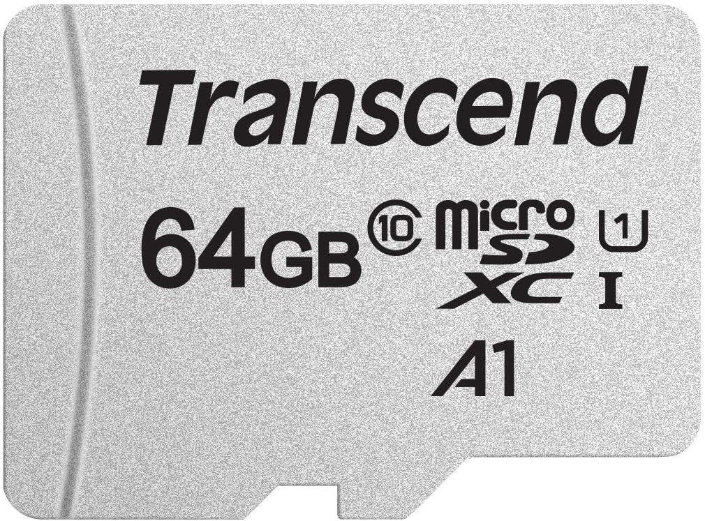 Transcend 300S microSDHC Card (No Adapter) - 64GB