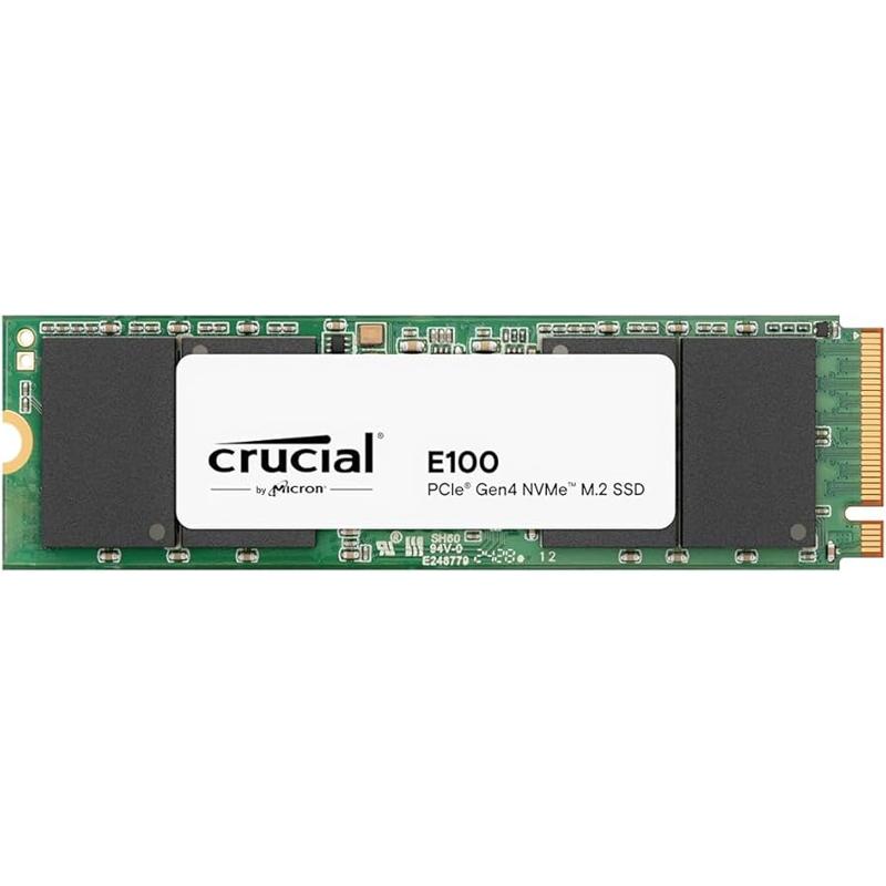 Crucial E100 1TB PCIe 4.0 Gen4 2280 NVMe M.2 SSD (CRU-CT1000E100SSD8-L)