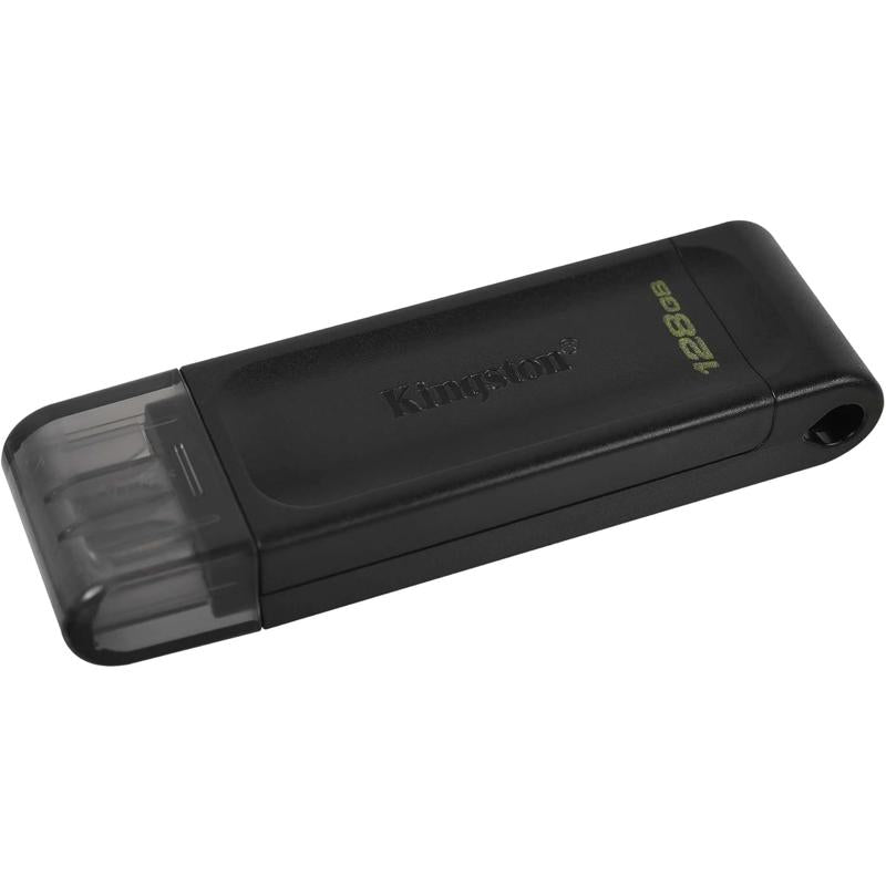 Kingston DataTraveler 70 Portable and Lightweight USB-C Flash Drive - 128GB (KIN-DT70/128GB-S)