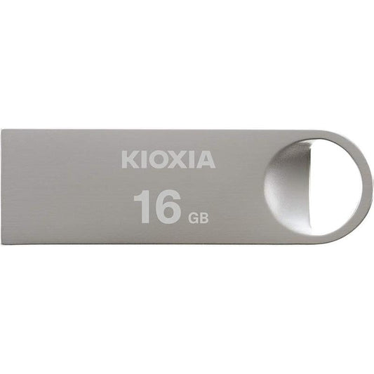 Kioxia U401 Metal TransMemory USB2.0 Flash Drive Portable Data Disk - 16GB (LU401S016GG4)