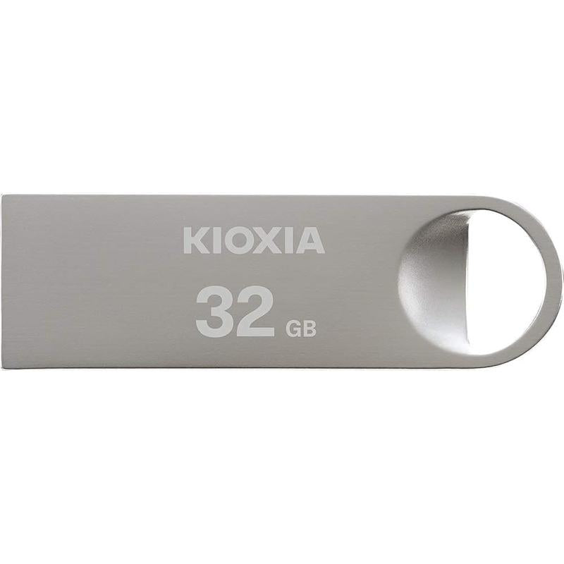 Kioxia U401 Metal TransMemory USB2.0 Flash Drive Portable Data Disk - 32GB (LU401S032GG4)