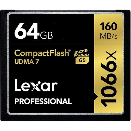Lexar Compact Flash Card 64GB Professional 1066x (LCF64GCRB1066)