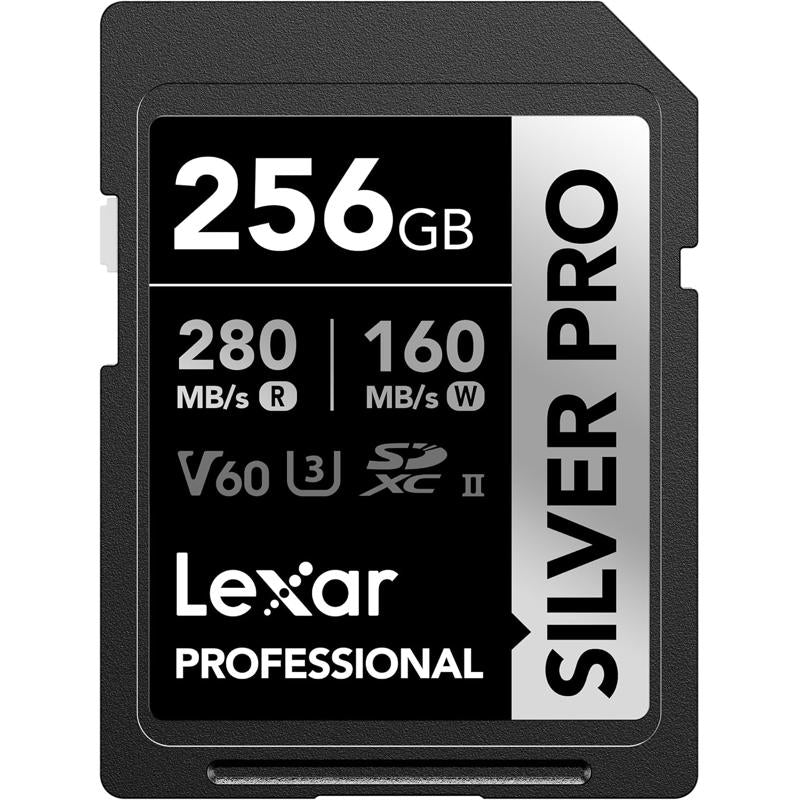 Lexar Professional Silver PRO SDXC Memory Card - 256GB