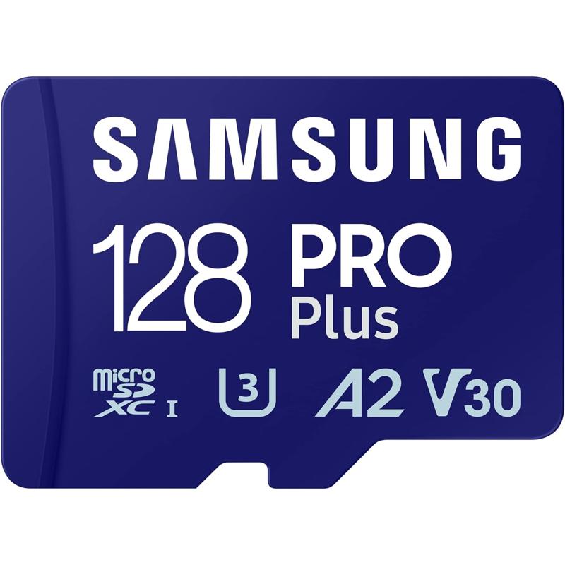 Samsung PRO Plus microSD Memory Card with Adapter - 128GB (MB-MD128SA)