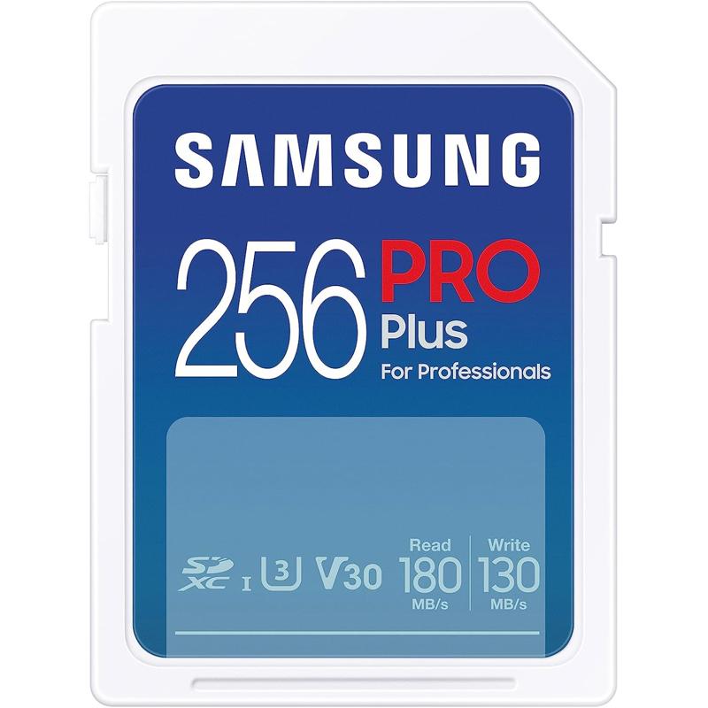 Samsung PRO Plus Full Size SDXC Memory Card - 256GB (SAM-MB-SD256S/AM-S)