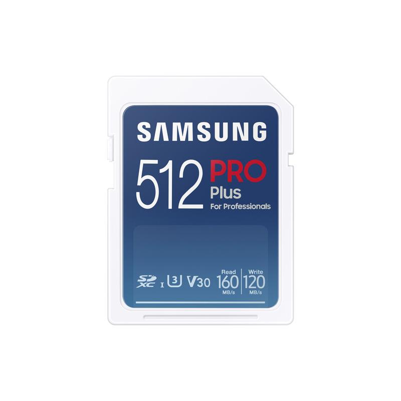 Samsung PRO Plus Full Size SDXC Memory Card - 512GB (SAM-MB-SD512S/AM-S)