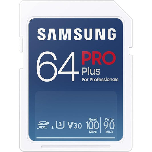Samsung PRO Plus Full Size SDXC Memory Card - 64GB (SAM-MB-SD64K/AM-S)