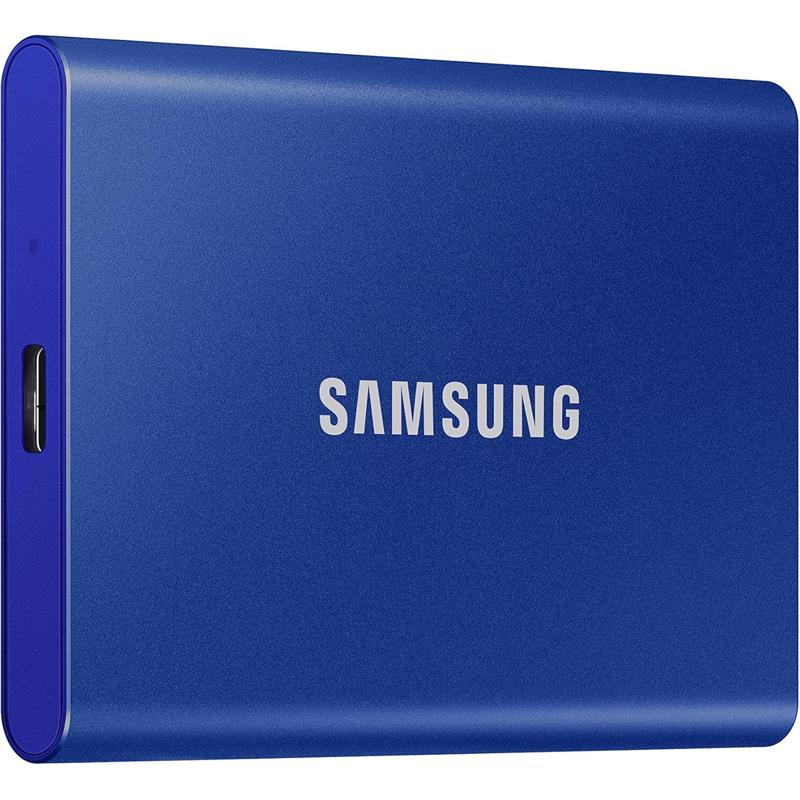 Samsung T7 External SSD - Blue / 500GB, Blue / 1TB, Blue / 2TB (SAM-MU-PC1T0H/WW-L)