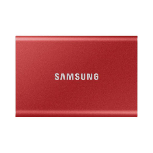 Samsung T7 External SSD - Red / 500GB, Red / 1TB, Red / 2TB (SAM-MU-PC1T0R/WW-L)