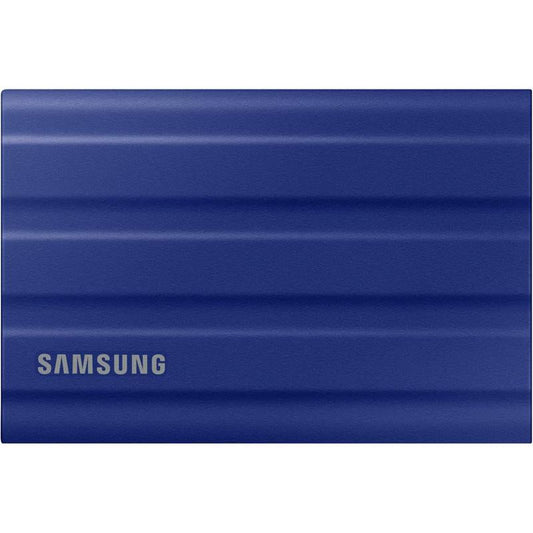 Samsung T7 Shield Portable SSD USB 3.2 Gen2 External SSD - Blue / 1TB, Blue / 2TB (SAM-MU-PE1T0R/WW-L)