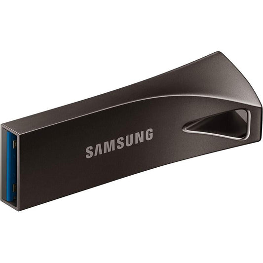 Samsung BAR Plus USB Flash Drive - Titanium / 64GB, Titanium / 128GB, Titanium / 256GB (SAM-MUF-256BE4/EU-S)