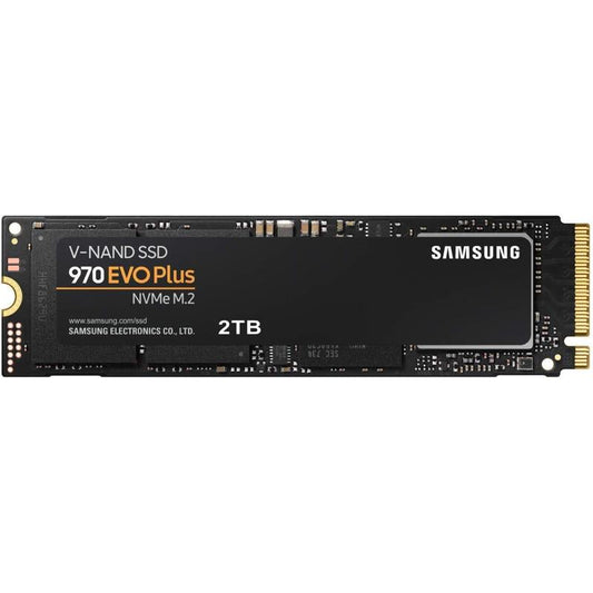 Samsung 970 EVO Plus Series PCIe NVMe - 2TB (MZ-V7S2T0BW-)