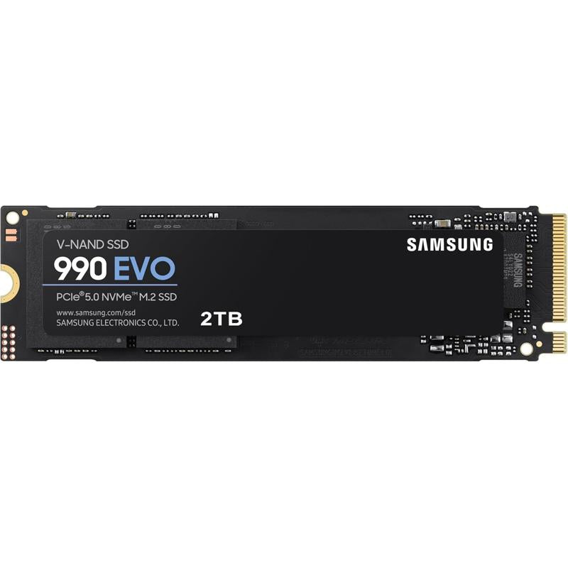 Samsung 990 EVO SSD PCIe 5.0 x2 M.2 2280 - 2TB (SAM-MZ-V9E2T0BW-L)
