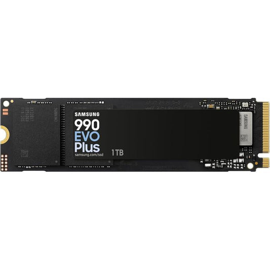 Samsung 990 EVO Plus NVMe M.2 SSD PCIe 4.0 x4 / PCIe 5.0 x2 - 1TB (SAM-MZ-V9S1T0BW-L)