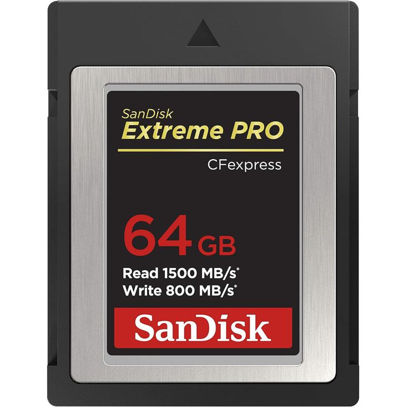 SanDisk Extreme PRO CF express Card Type B - 64GB (SAM-MUF-256AB/APC-S)