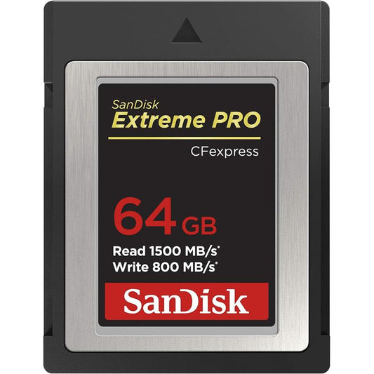 SanDisk Extreme PRO CF express Card Type B - 64GB (SAM-MUF-256AB/APC-S)