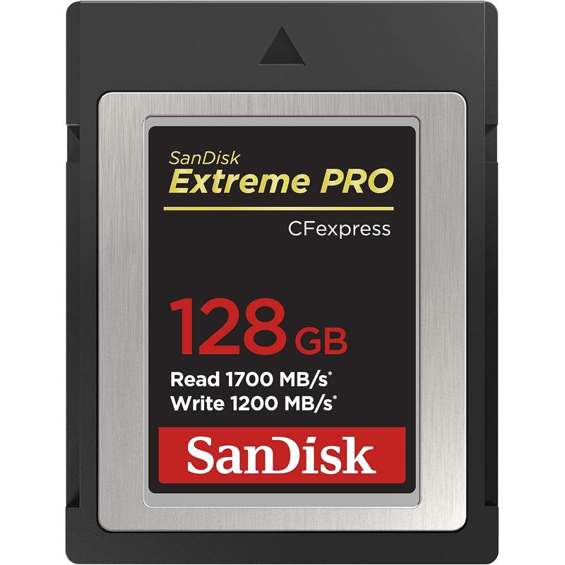 SanDisk Extreme PRO CF express Card Type B - 128GB