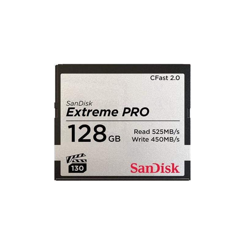 SanDisk Extreme PRO CFast 2.0 Memory Card - 128GB