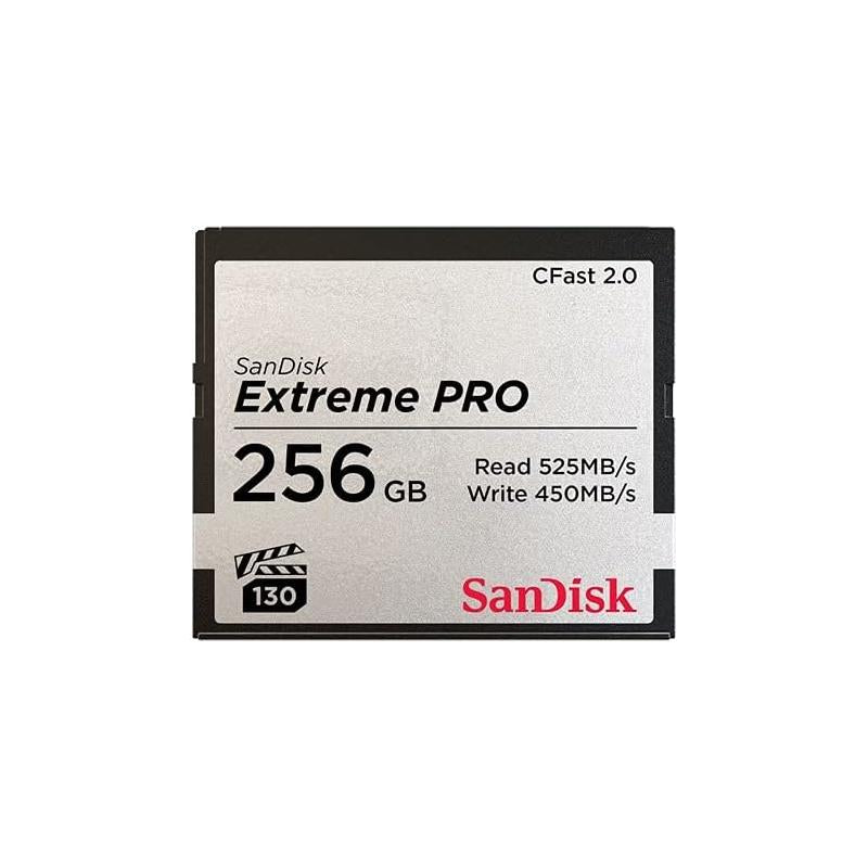 SanDisk Extreme PRO CFast 2.0 Memory Card - 256GB