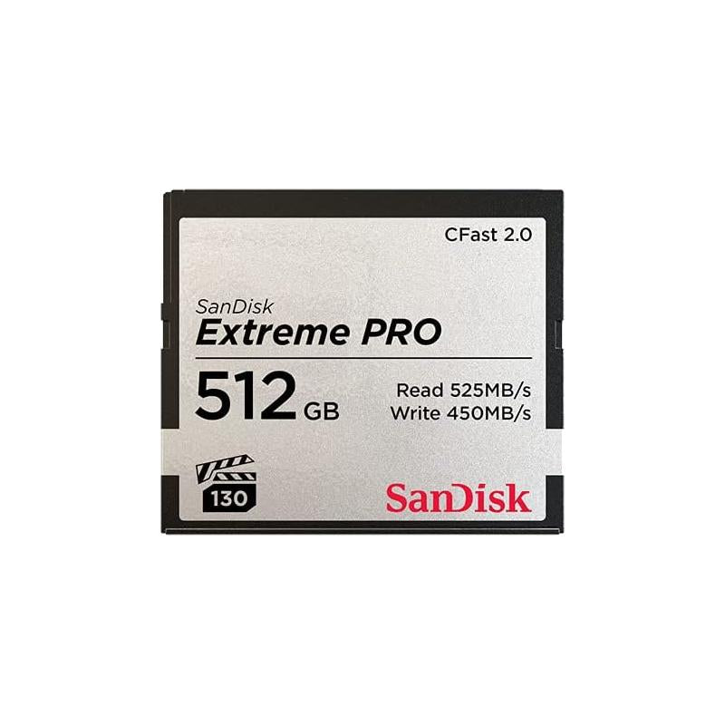 SanDisk Extreme PRO CFast 2.0 Memory Card - 512GB