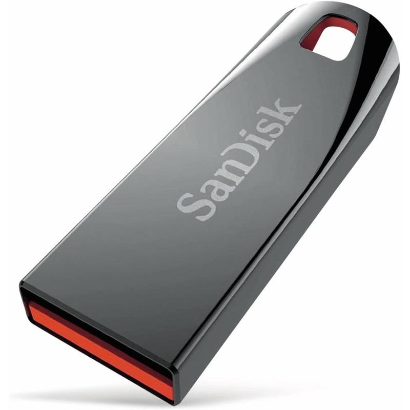 SanDisk Cruzer Force USB 2.0 Flash Drive with Metal Casing - 16GB (SDCZ71-016G-B35)