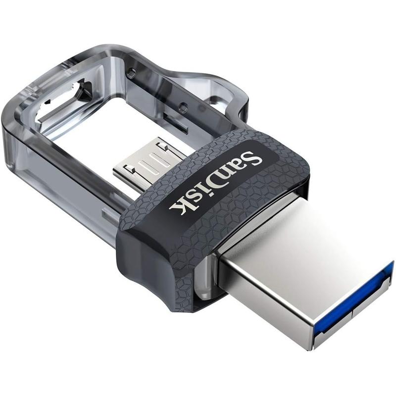SanDisk Ultra Dual Drive M3.0 for Android Devices and Computers - 128GB