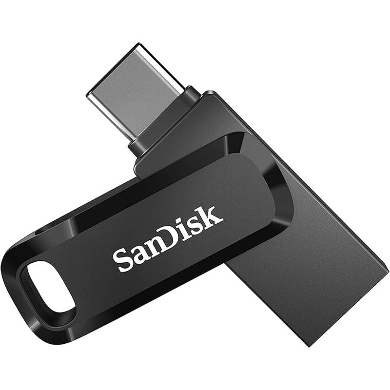 SanDisk Ultra Dual Drive Go USB Type-C Flash Drive - Black / 32GB, Black / 64GB, Black / 128GB (SDDDC3-032G-G46)