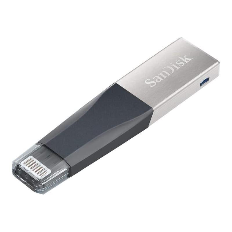 SanDisk USB 3.0 iXpand Mini Flash Drive Stick for iPhone 6 SE iPad - 64GB