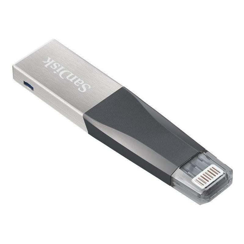 SanDisk USB 3.0 iXpand Mini Flash Drive Stick for iPhone 6 SE iPad - 128GB