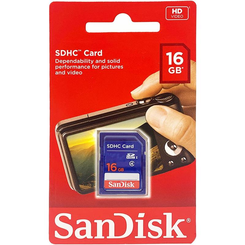 SanDisk Class 4 SDHC/sdxc Flash Memory Card (SDSDB) - 16GB (SDSDB-016G-B35)