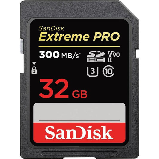 SanDisk Extreme PRO SDXC UHS-II Card V90 - 32GB (SDSDXDK-032G-GN4IN)