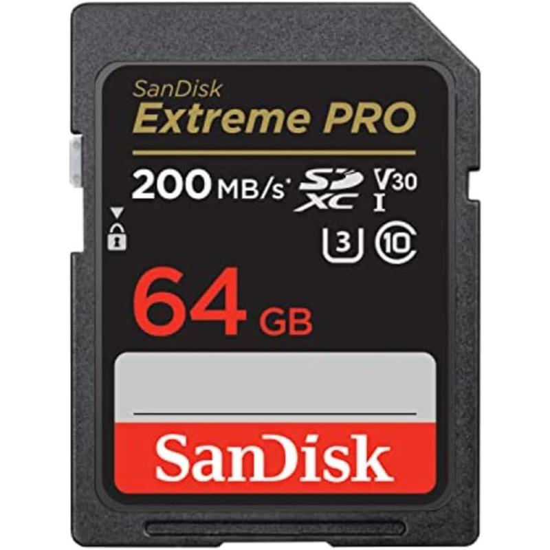 SanDisk Extreme PRO SDHC™ And SDXC™ UHS-I Card Memory Card - 64GB (SDSDXXU-064G-GN4IN)