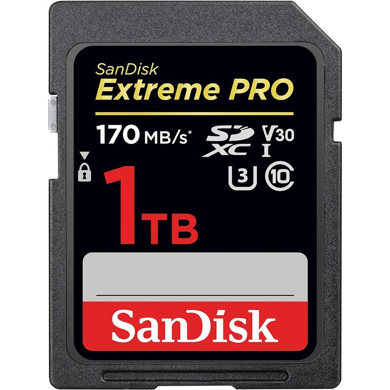 SanDisk Extreme PRO SDXC UHS-I Card - 1TB