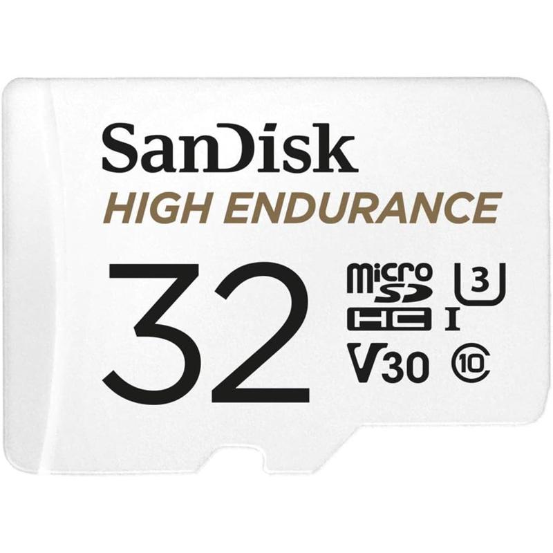SanDisk High Endurance Video microSDHC Card with Adapter for Dash cam - 32GB (SDSQQNR-032G-GN6IA)