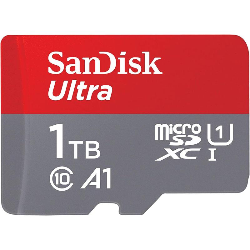 SanDisk Ultra microSD UHS-I Memory Card with Adapter - 1TB
