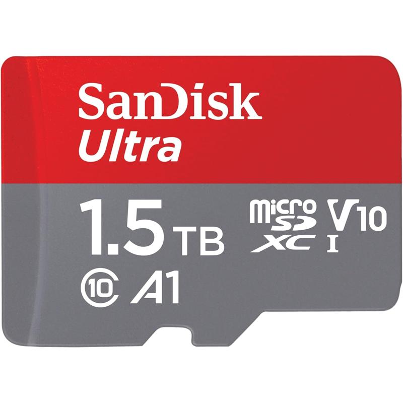 SanDisk Ultra microSD UHS-I Memory Card with Adapter - 1.5TB