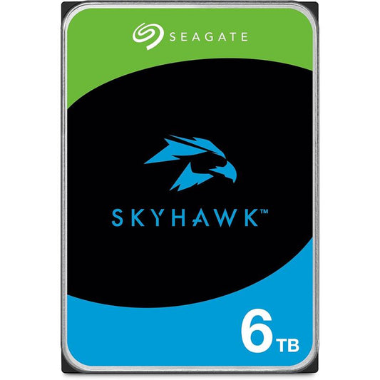 Seagate Skyhawk 6TB Video Internal Hard Drive HDD 3.5 Inch SATA 6Gb/s (SEA-ST6000VX009-L)